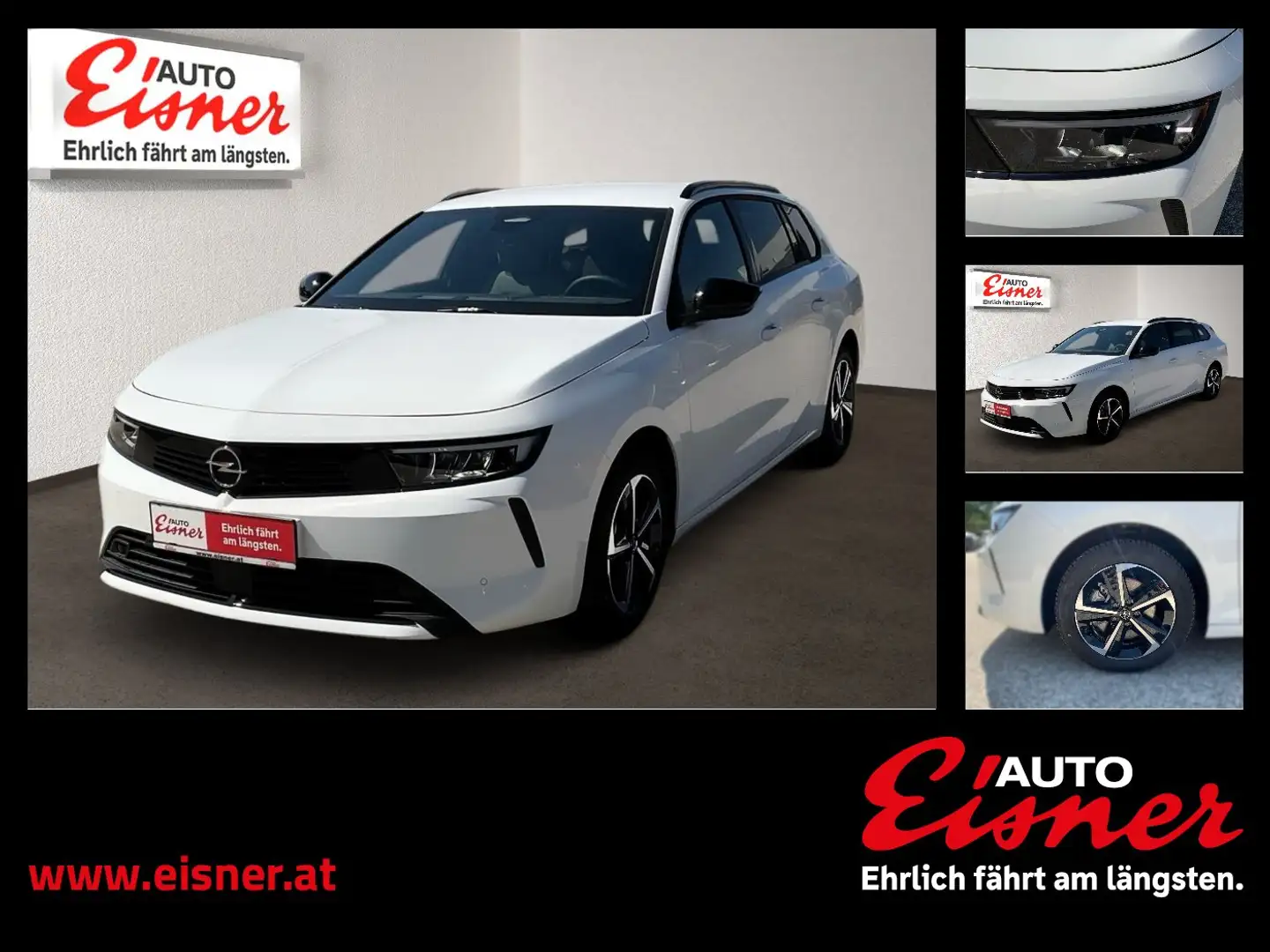 Opel Astra L Sports Tourer 1.2 Turbo Edition ACC Kam. Weiß - 1
