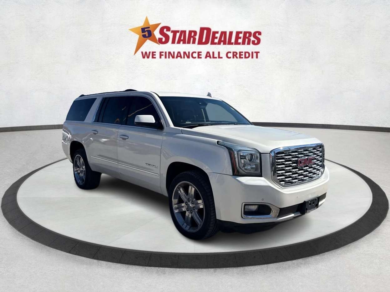 White 2015 GMC Yukon XL Denali 4WD SUV / Crossover Four-Wheel Drive Automatic