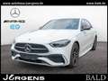 Mercedes-Benz C 180 AMG-Sport/360/Pano/Burm/Night/Distr/Memo Weiß - thumbnail 1