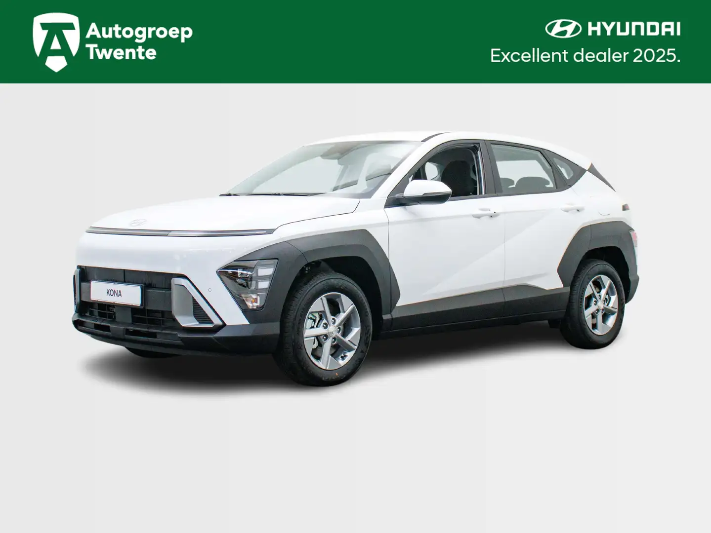 Hyundai KONA 1.6 GDI HEV Comfort - Hybrid Automaat (Atlas White Wit - 1