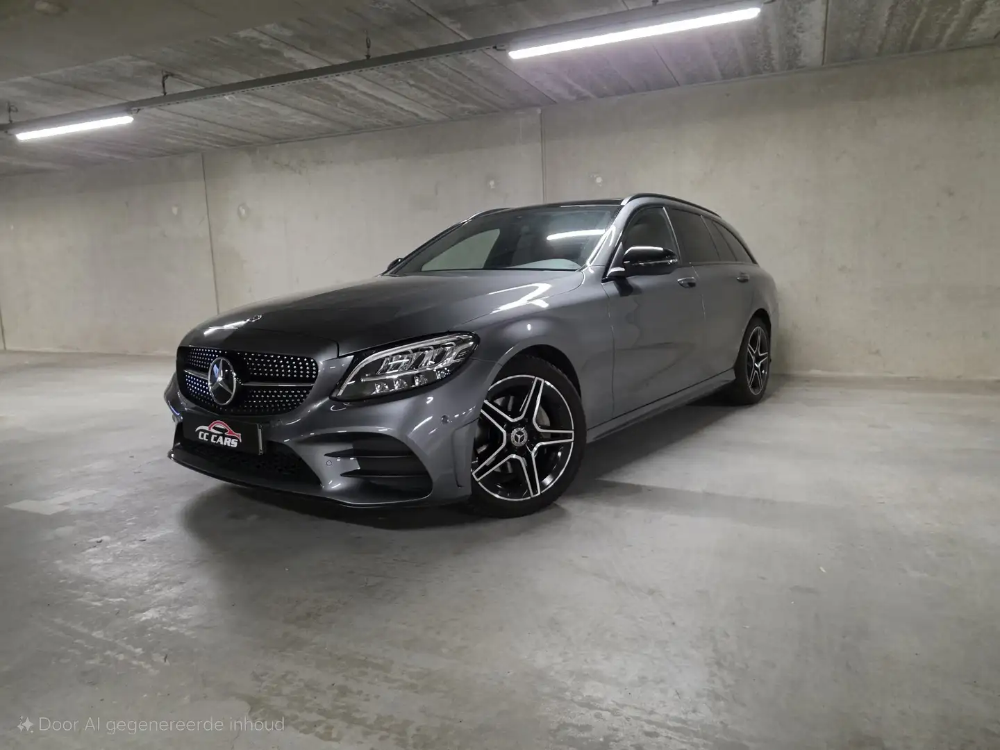Mercedes-Benz C 200 d T 9G-TRONIC AMG Line PANO BRUIN LEDER - 1