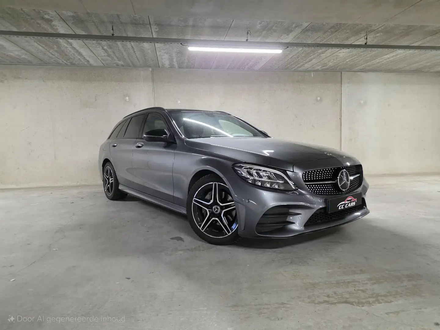 Mercedes-Benz C 200 d T 9G-TRONIC AMG Line PANO BRUIN LEDER - 2