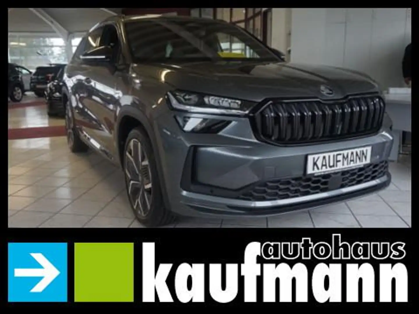 Skoda Kodiaq KODIAQ 1,5 TSI SPORTLINE 20 AHK MATRIX EHK SHZV+H Grau - 1