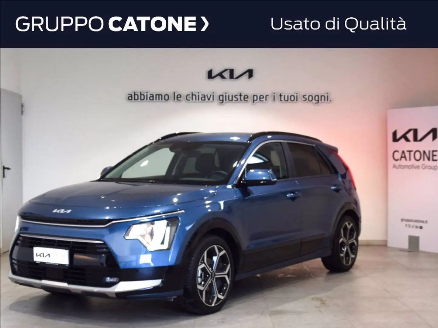 Kia Niro 1.6 gdi hev gpl Style 126cv dct6 Bleu - 1