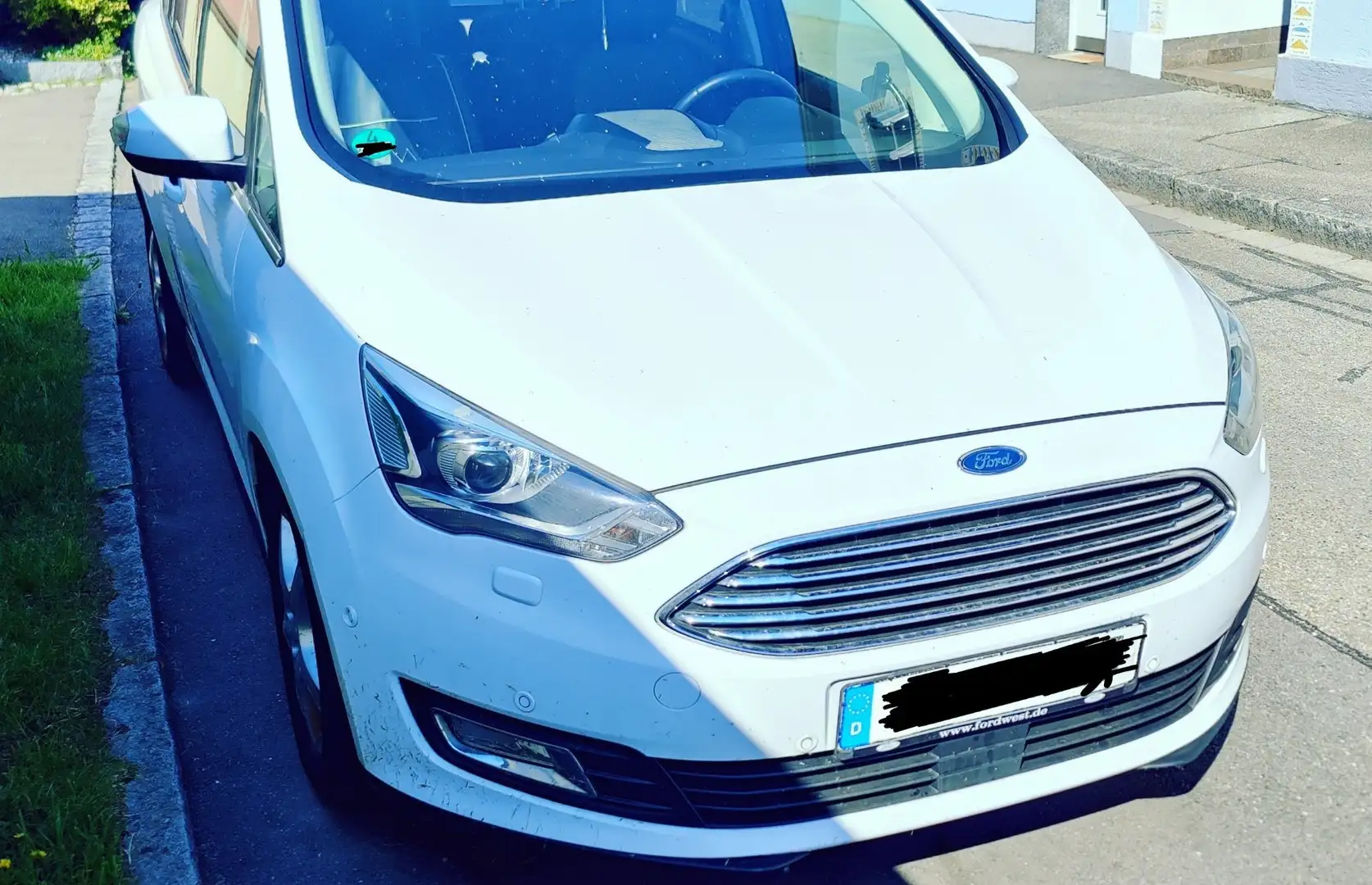 Ford Grand C-Max 1.0 EcoBoost Start-Stopp-System Titanium Blanc - 1