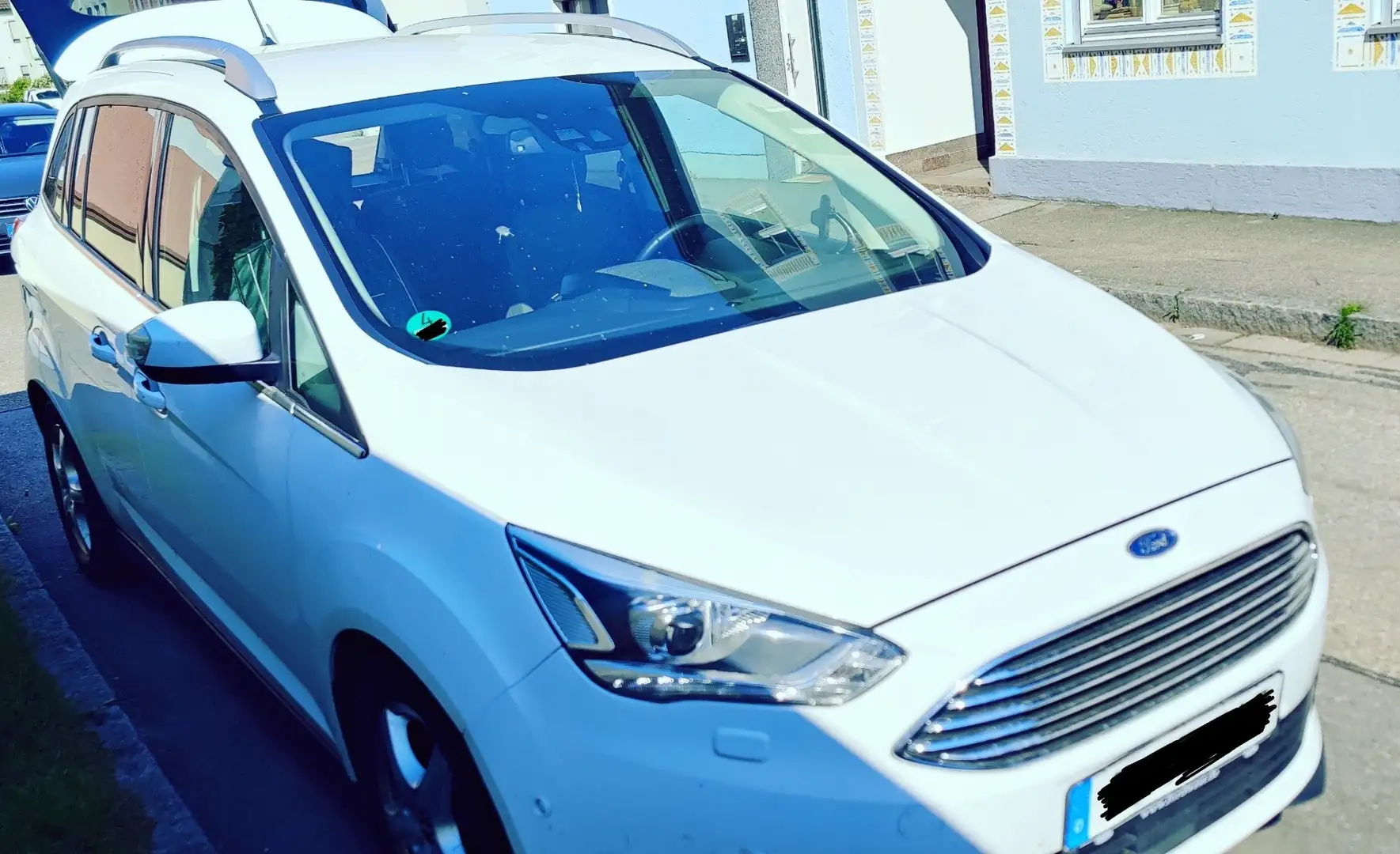 Ford Grand C-Max 1.0 EcoBoost Start-Stopp-System Titanium Blanc - 2
