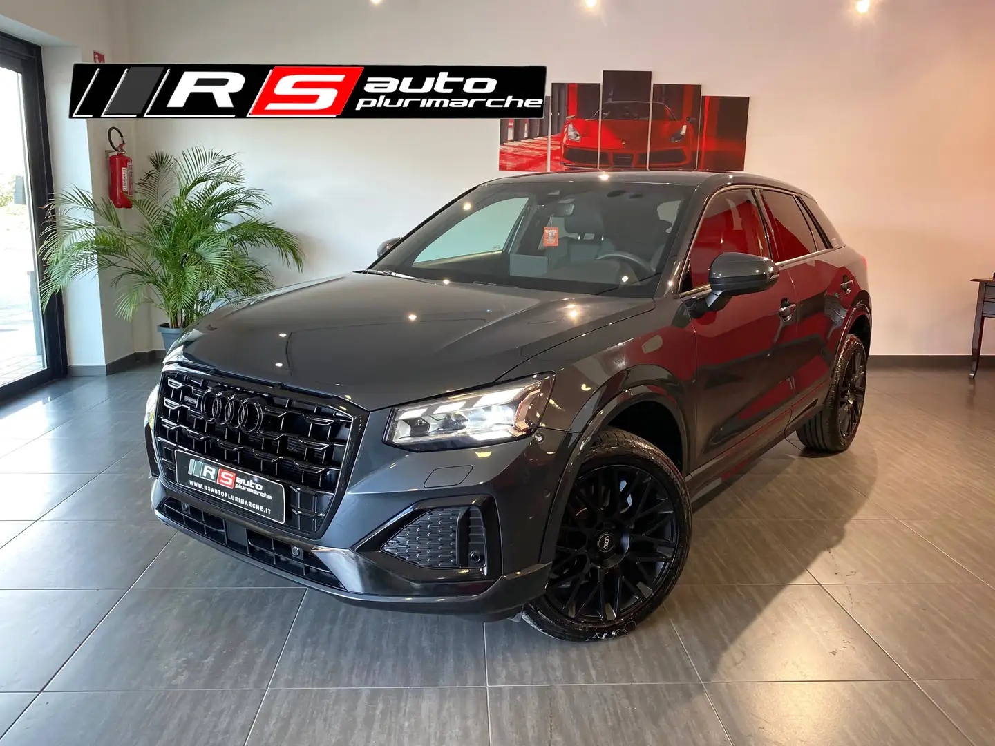 Audi Q2 Q2 35 2.0 tdi Identity Black quattro s-tronic Gris - 1