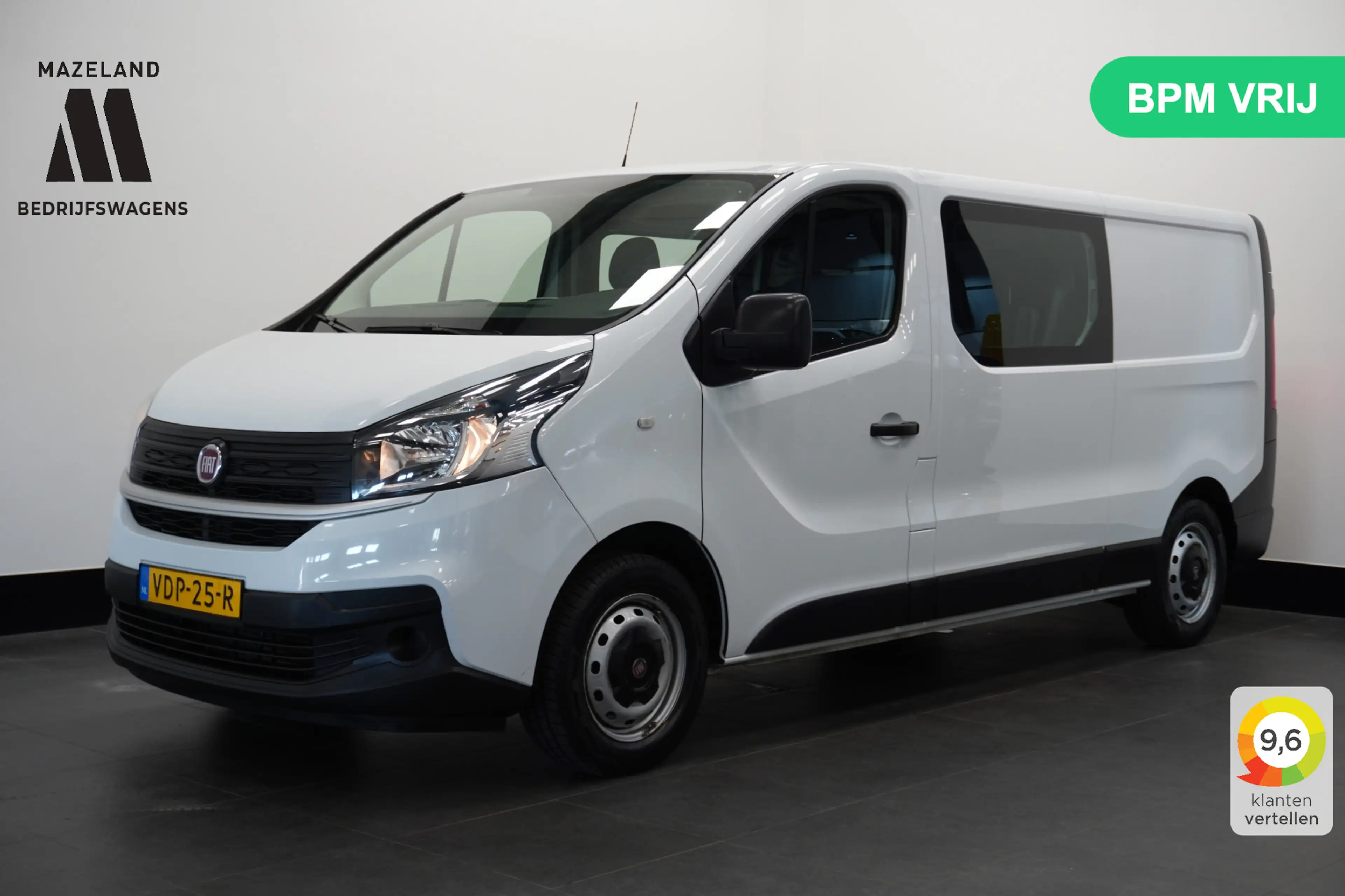 Fiat Talento 1.6 MJ 125PK L2 Dubbele Cabine EURO 6 - Airco - Na