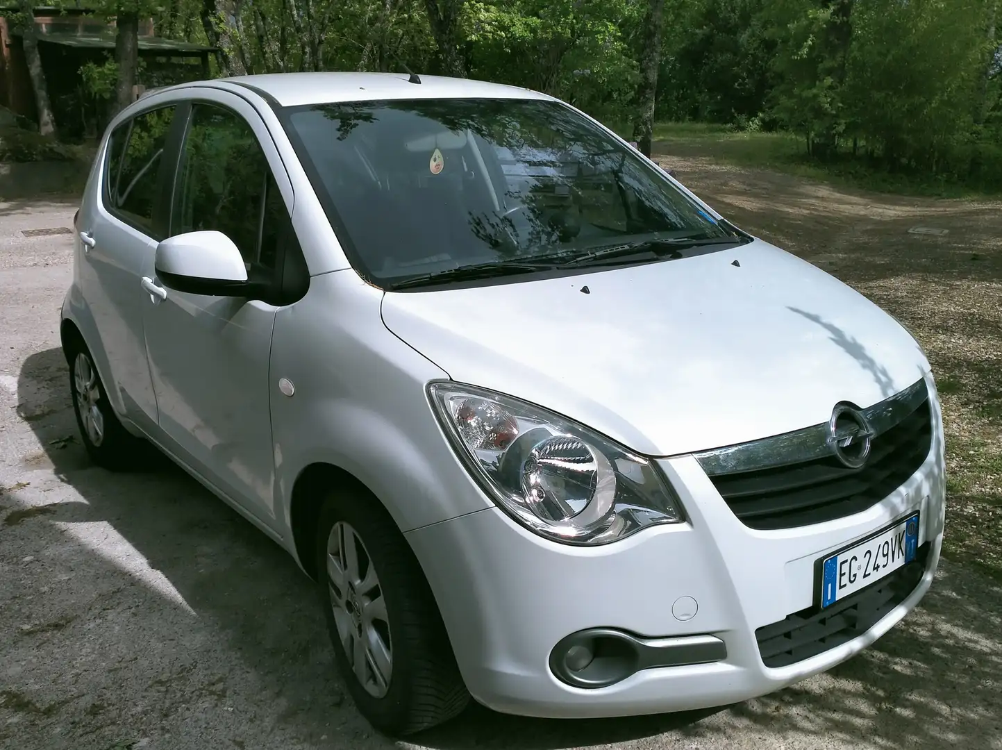 Opel Agila Agila 1.0 12v Enjoy 65cv Bianco - 2