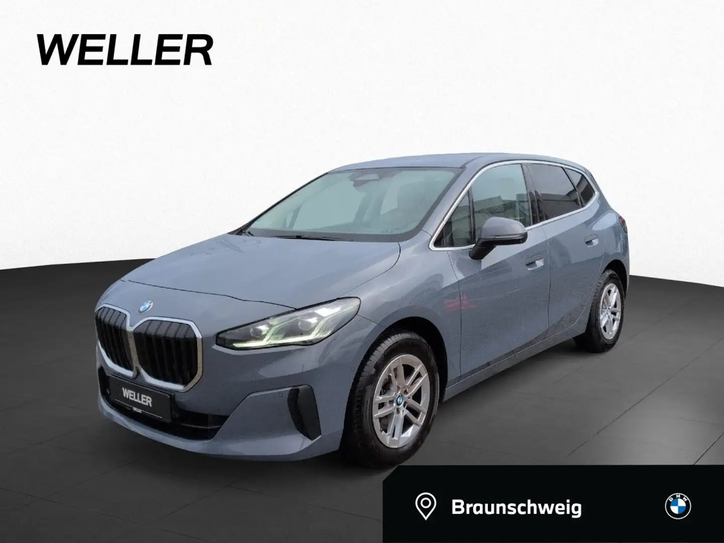 BMW 218 i Active Tourer AdLED DrAss MemoSitz HUD 360° Grijs - 1