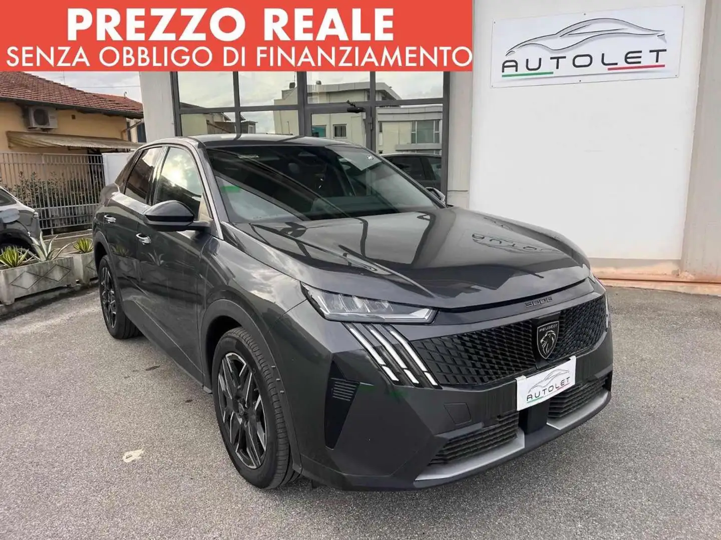 Peugeot 3008 Hybrid 136 e-DCS6 Allure Grigio - 1