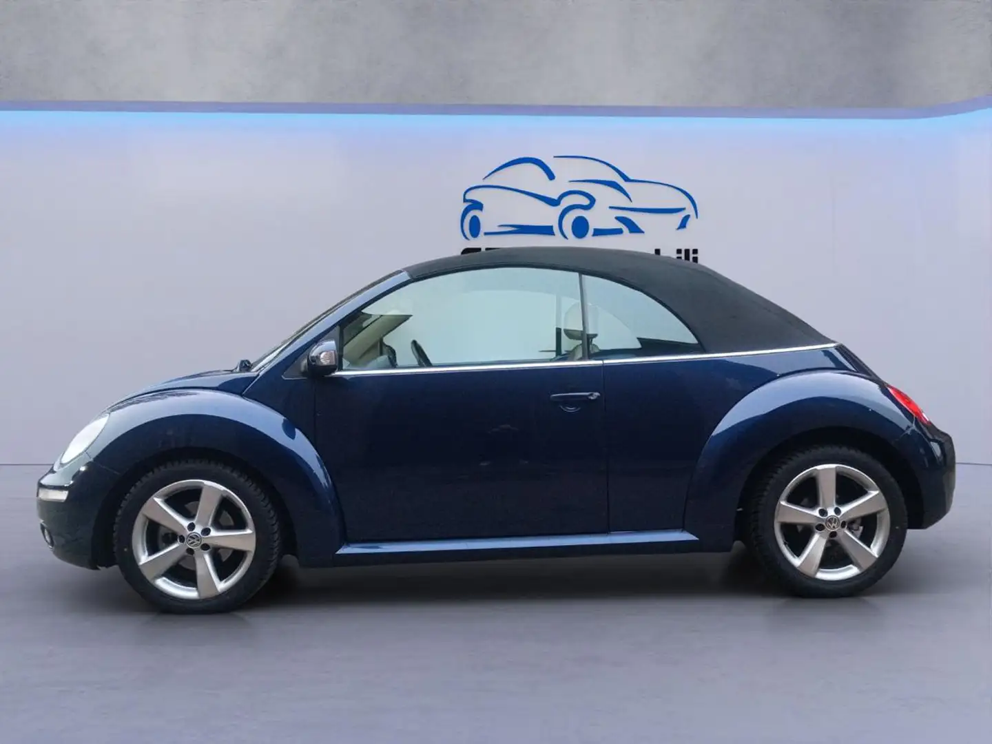 Volkswagen New Beetle 2.0 Cabrio automatico 60.900 km unica! Blauw - 2