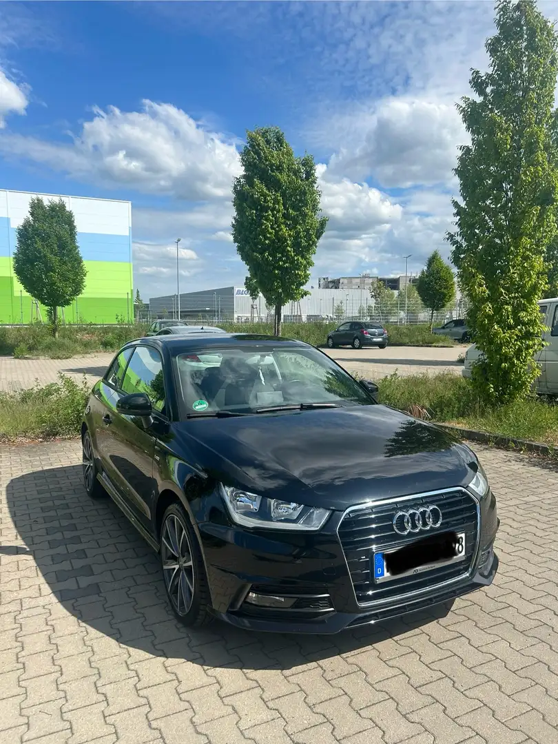 Audi A1 basis Schwarz - 1