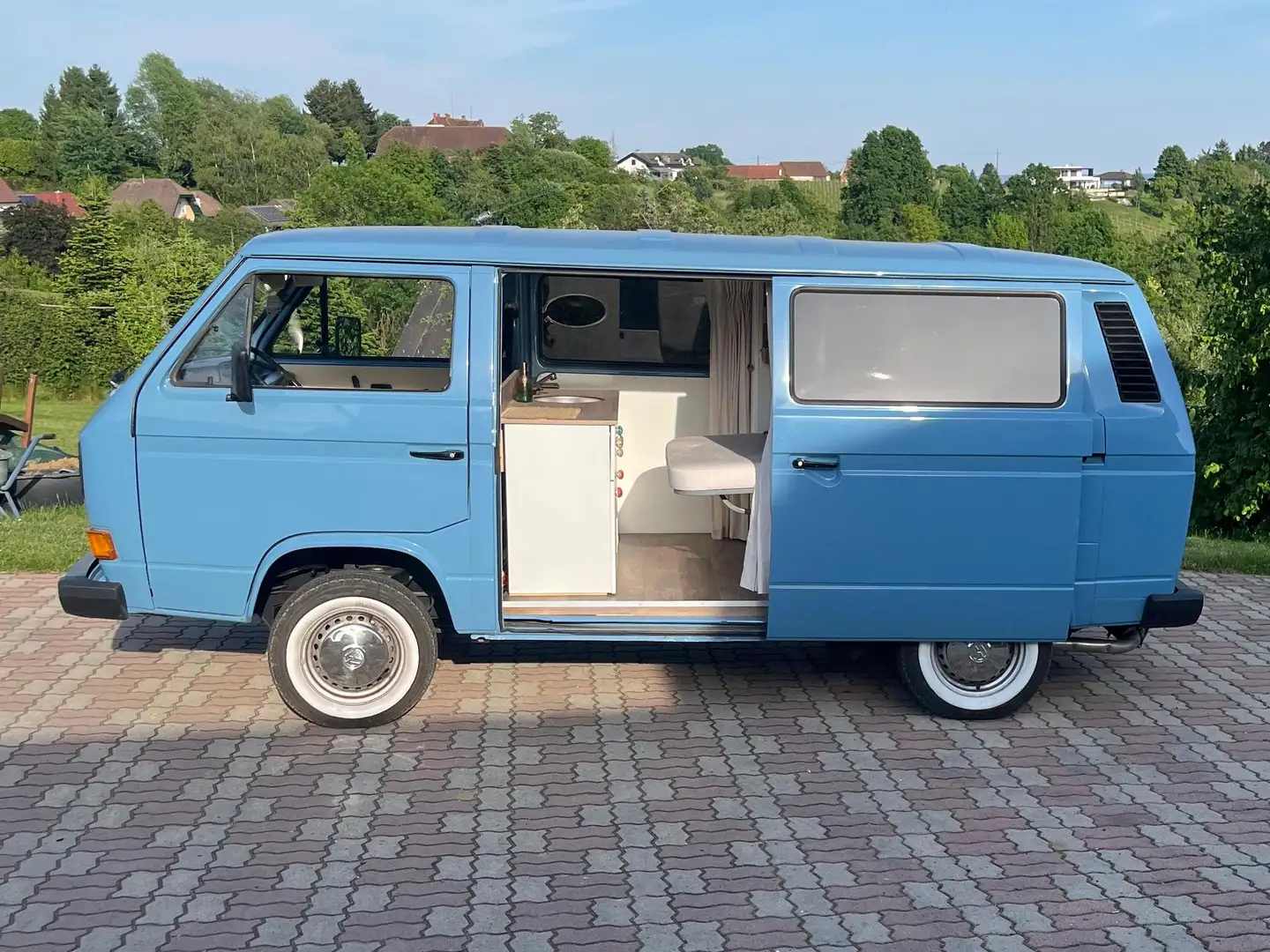 Volkswagen T3 Transporter Blau - 1