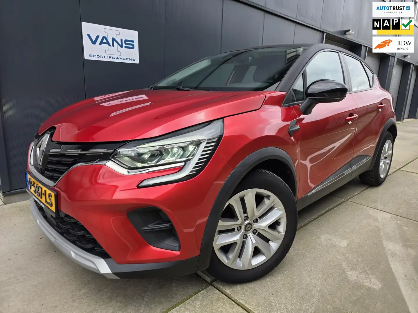 Renault Captur 1.3 TCe 130 Zen Rojo - 1