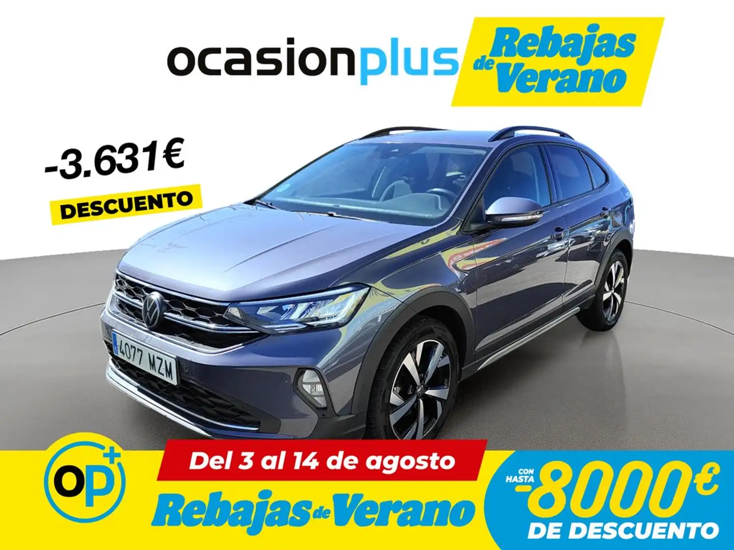 Volkswagen Taigo 1.0 TSI Más DSG 85kW Gris - 1