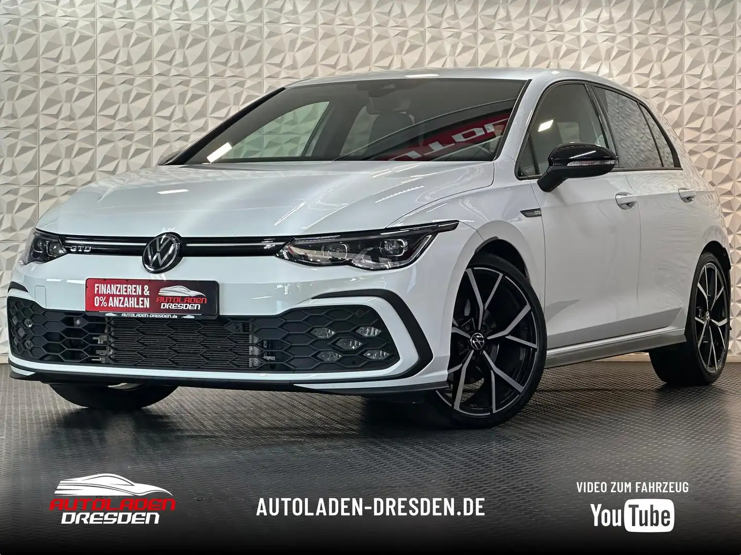 Volkswagen Golf 2.0TDI GTD* MATRIX#SHZ#LH#ACC#SPUR#TOT#NAVI Fehér - 1