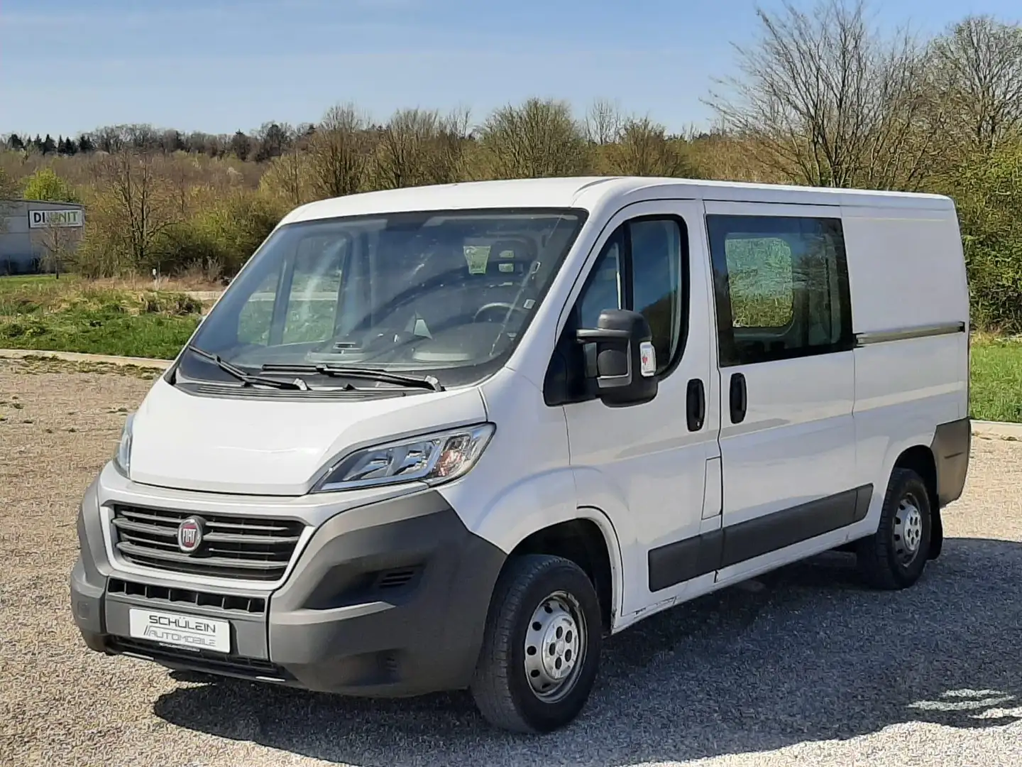 Fiat Ducato 115 L2H1*3 Sitze*SHZ*PDC*Leder*1. Hand* Alb - 2
