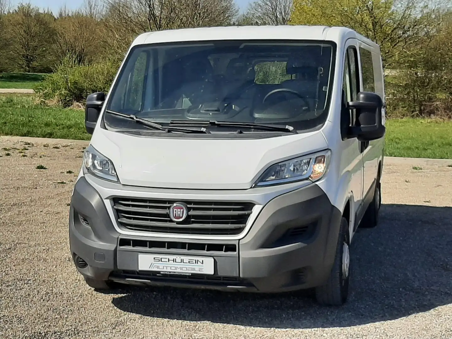 Fiat Ducato 115 L2H1*3 Sitze*SHZ*PDC*Leder*1. Hand* Alb - 1