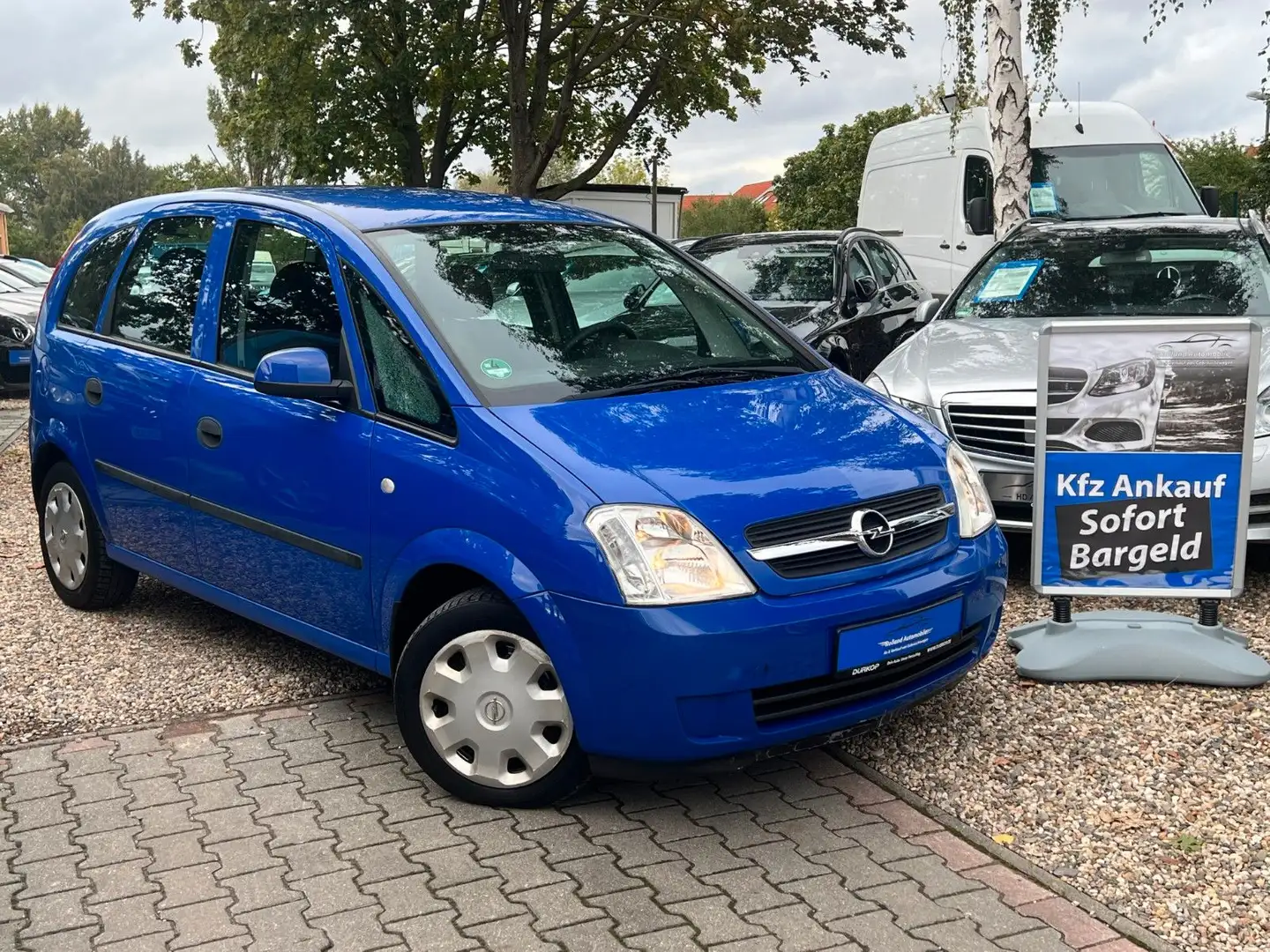 Opel Meriva Enjoy*Klima*SHZ*98.TKM*E-Paket*TÜV NEU Blau - 1