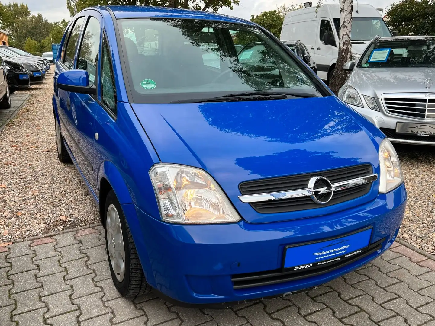 Opel Meriva Enjoy*Klima*SHZ*98.TKM*E-Paket*TÜV NEU Blau - 2