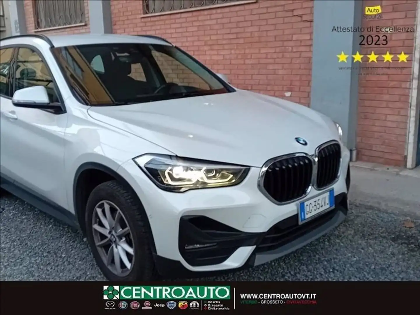 BMW X1 sdrive18d Business Advantage auto Bianco - 1