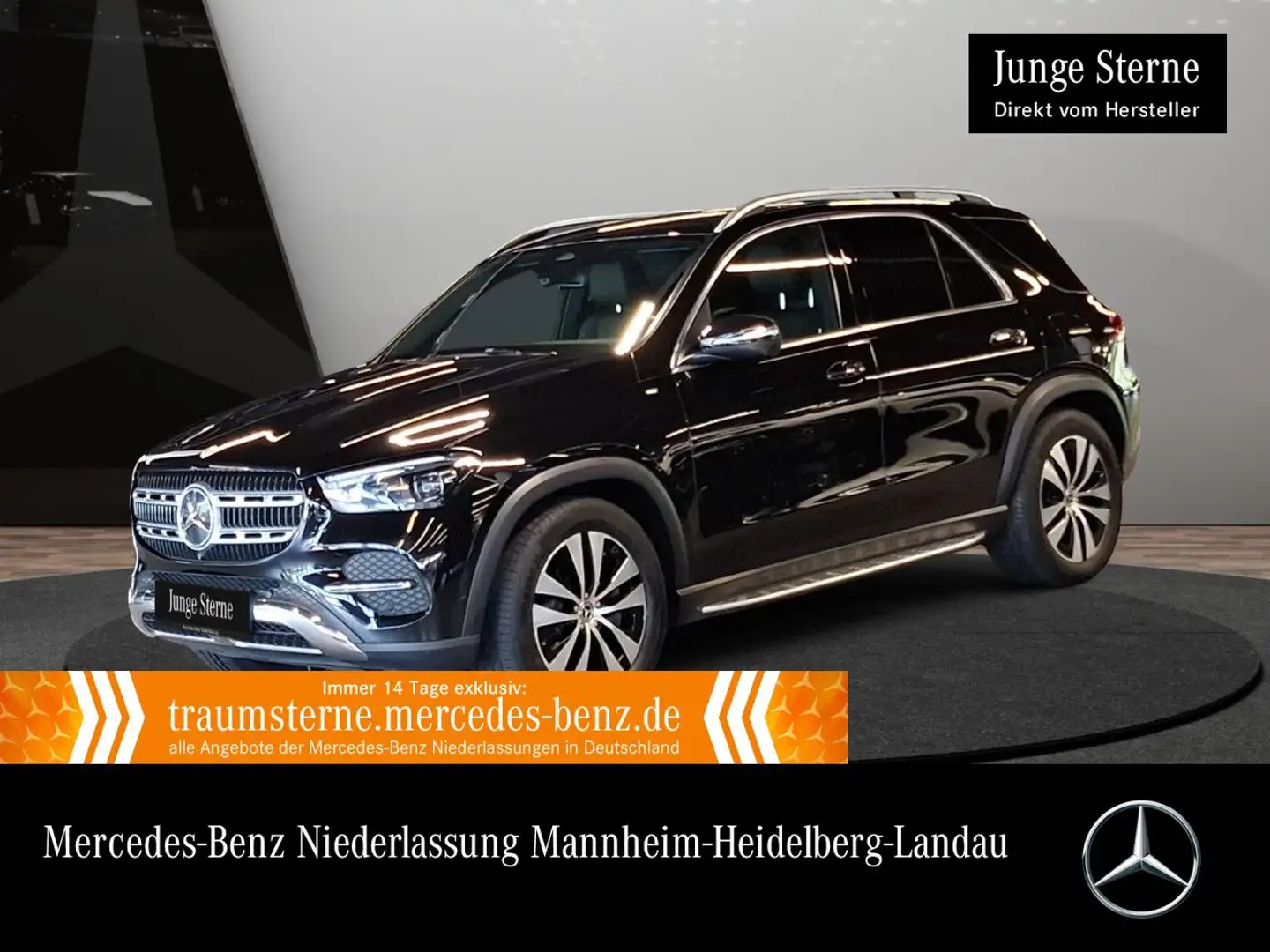 Mercedes-Benz GLE 350 de 4M 360+MULTIBEAM+SPUR+TOTW+KEYLESS+9G Černá - 1