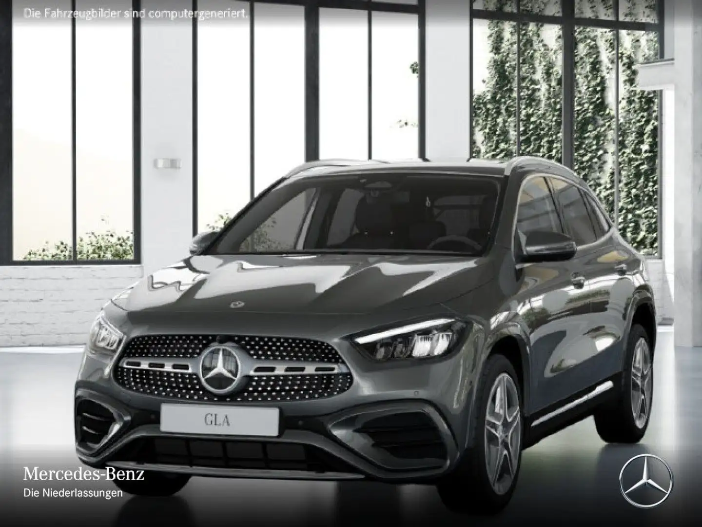 Mercedes-Benz GLA 200 d AMG+360°+LED+TOTW+KEYLESS+8G Grau - 2