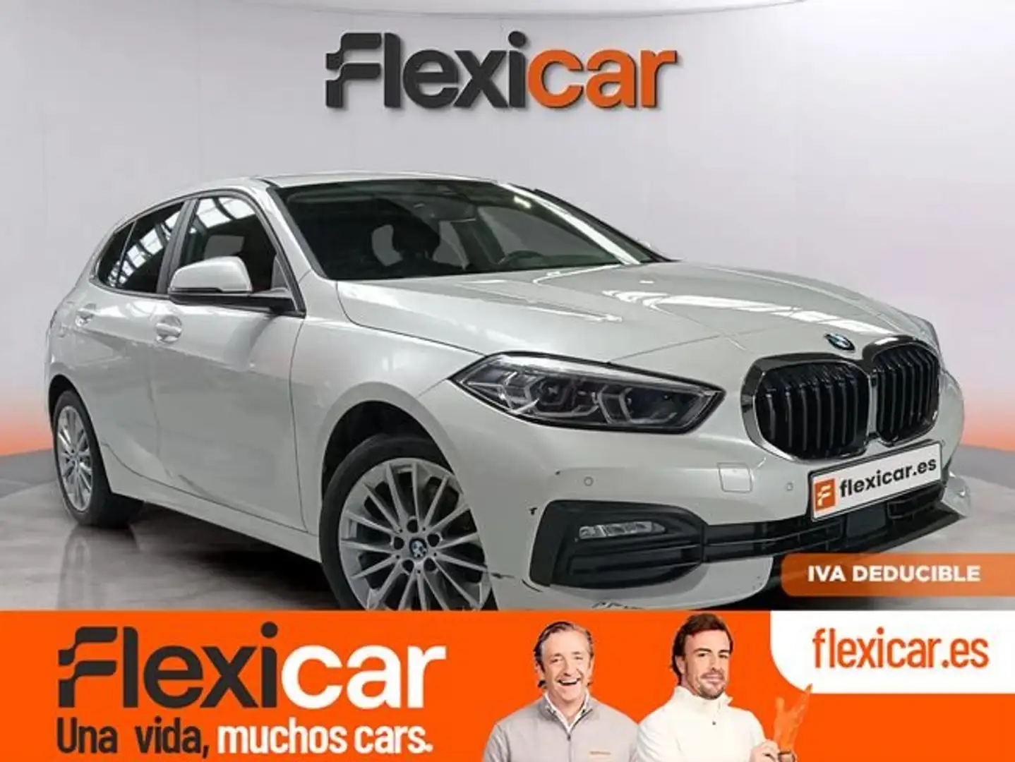BMW 116 118i Blanc - 1