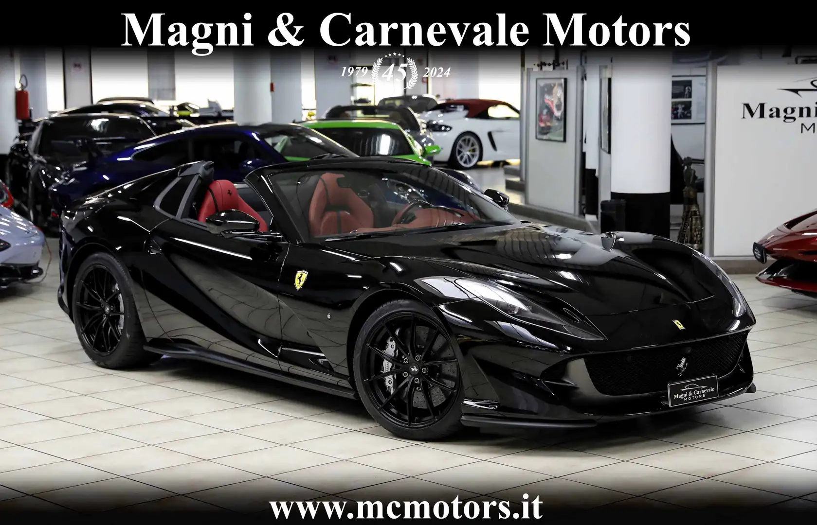 Ferrari 812 GTS|DISPLAY PASS|LIFT SYSTEM|CARBONIO+LEDS|360 CAM Nero - 1