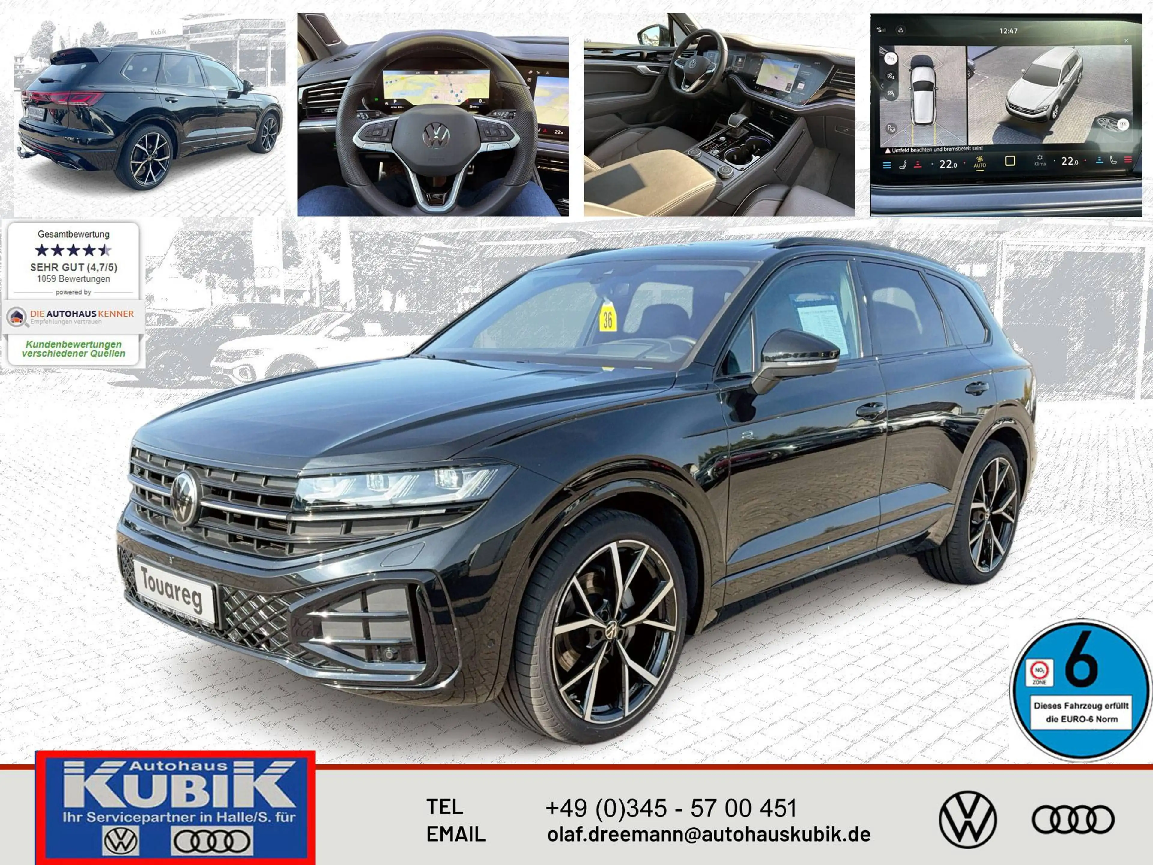 Volkswagen Touareg Touareg R-Line Black Style 3,0 TDI 4motion+Allradlenkung+