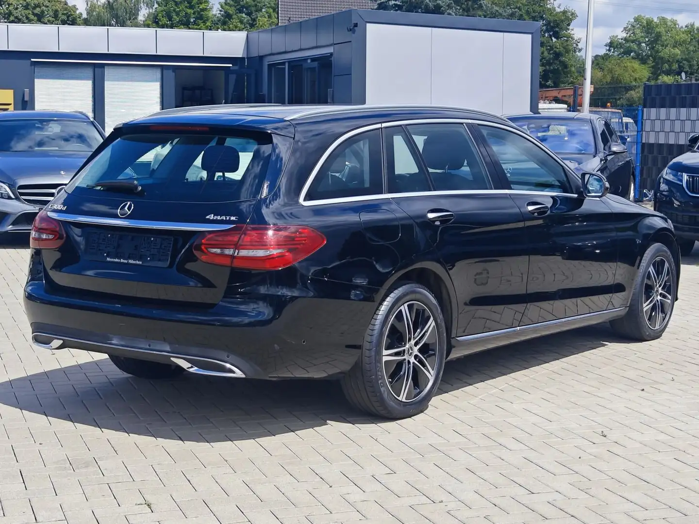 Mercedes-Benz C 300 T d 4M Multibeam|ACC|AHK|BLIS|Cam|Leder Negro - 2