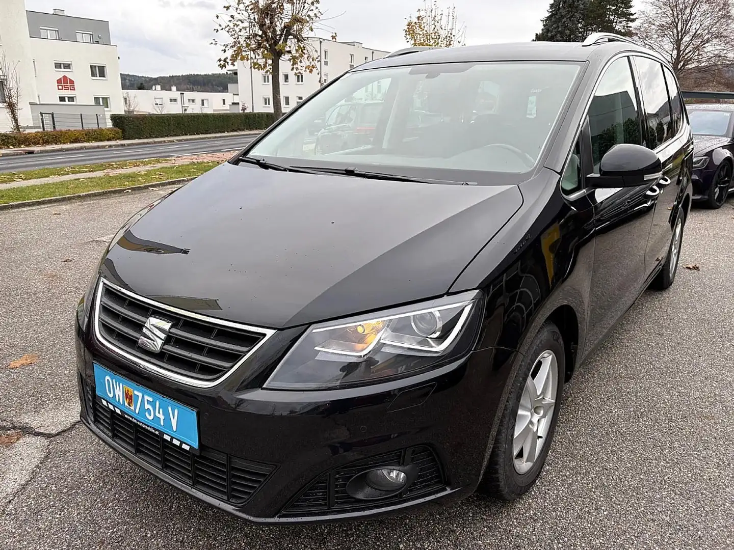 SEAT Alhambra Executive Plus 2,0 TDI CR DSG **7 Sitzer/Xenon/... Schwarz - 1