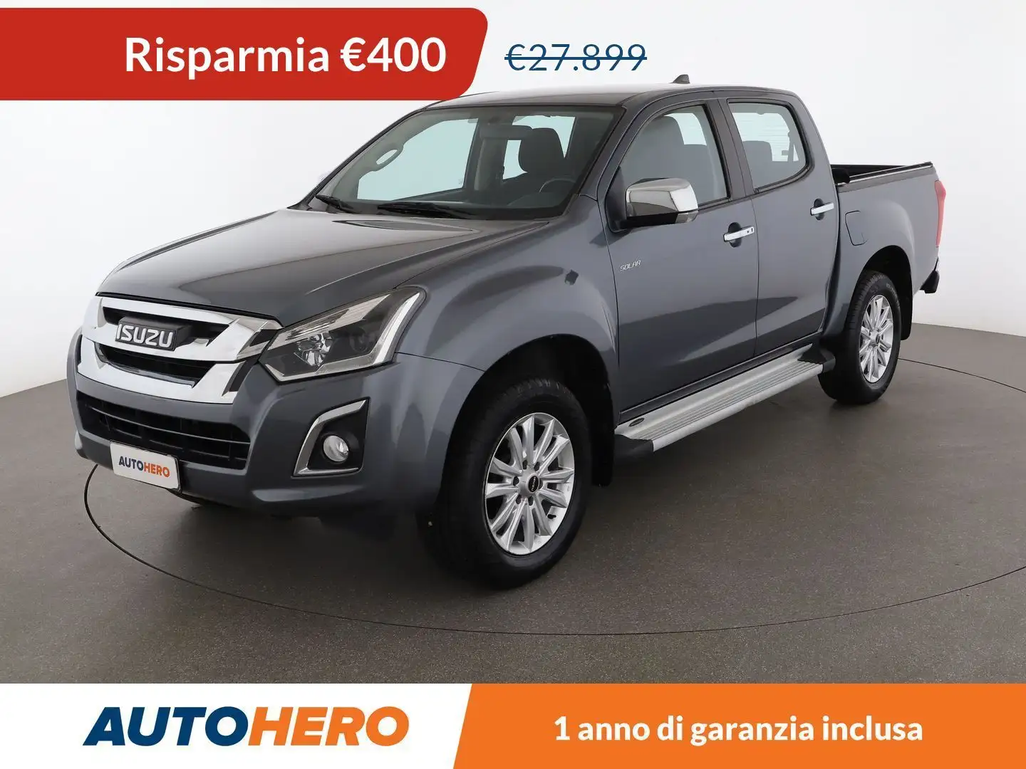 Isuzu D-Max 1.9 Turbodiesel Crew Cab 4WD A/C Grau - 1