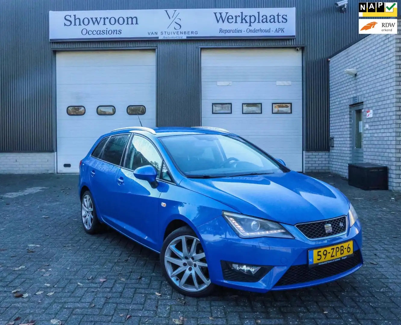 SEAT Ibiza ST 1.2 TSI FR LED CRUISE CLIMA PDC Blauw - 1