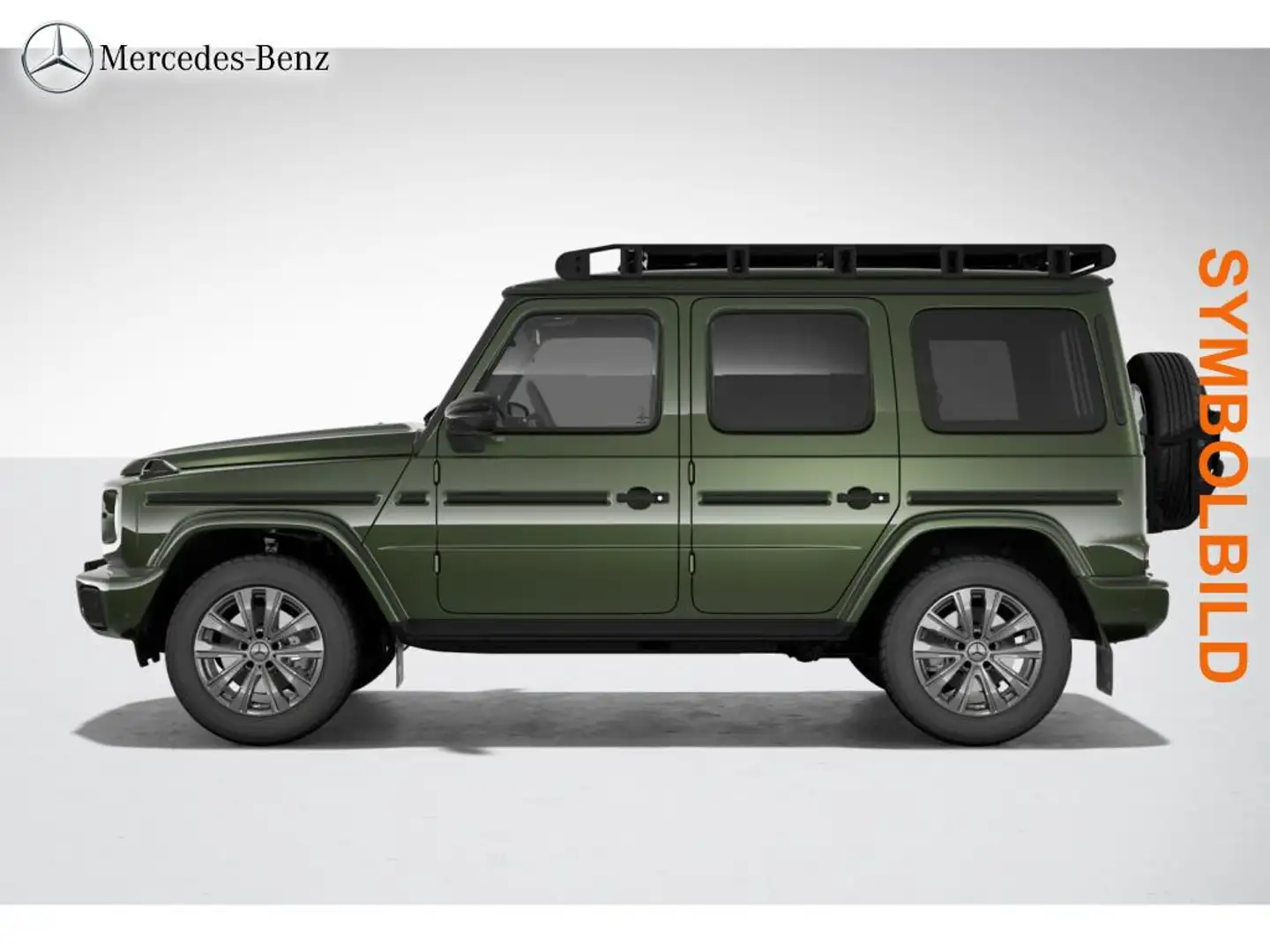 Mercedes-Benz G 450 d MBUX+360°+M-LED+AHK+Night+Schiebedach+19 Grün - 2
