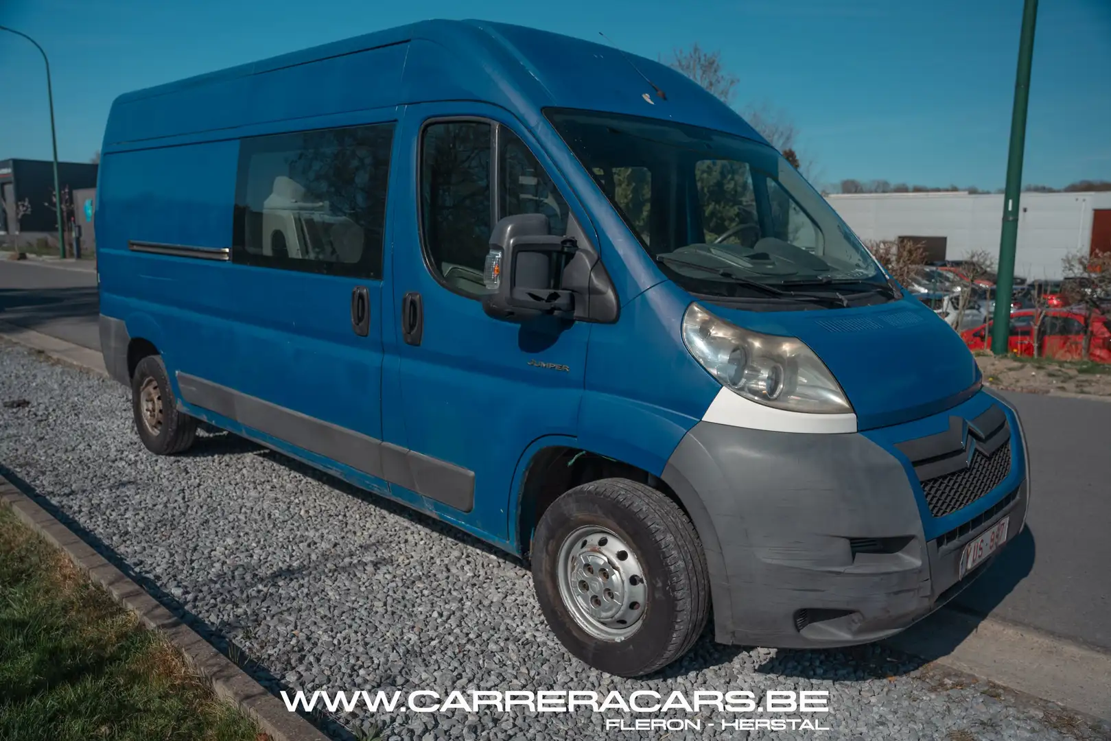 Citroen Jumper 2.2 HDi L3 DOUBLE CABINE*|6 PLACES*ATT.REM*EXPORT* Blu/Azzurro - 1