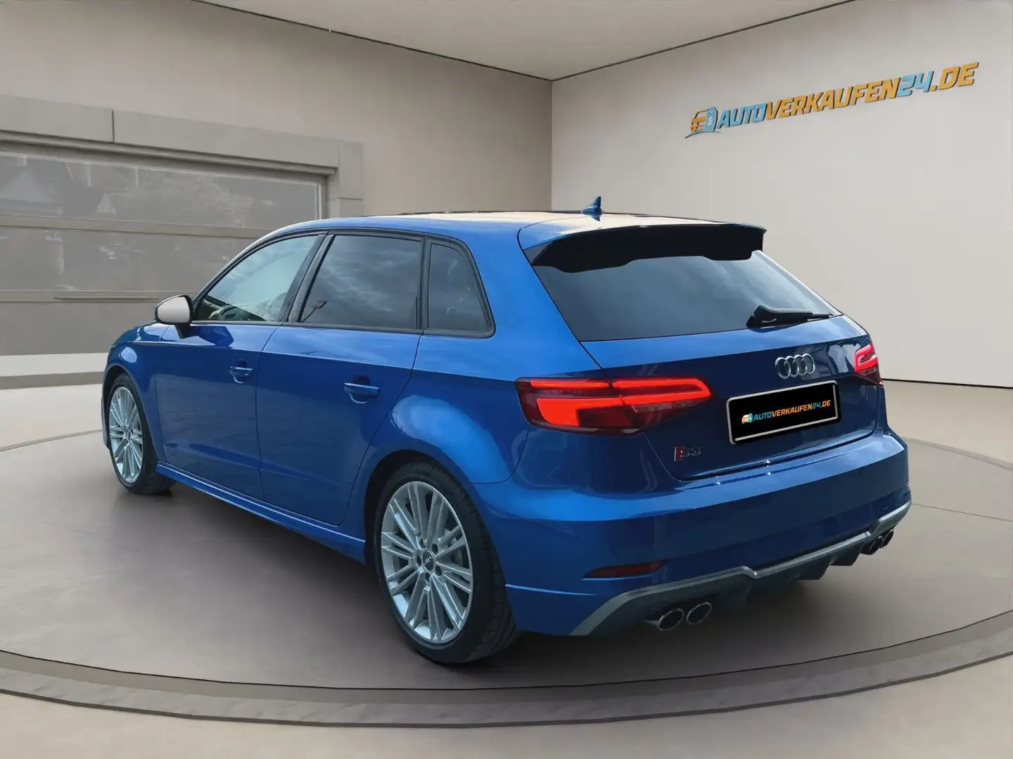 Audi S3 Sb 2.0 TFSI qu. LED NAVI ALCANTARA 1HD NO-OPF Bleu - 2