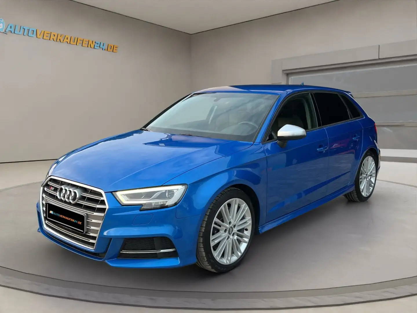 Audi S3 Sb 2.0 TFSI qu. LED NAVI ALCANTARA 1HD NO-OPF Bleu - 1
