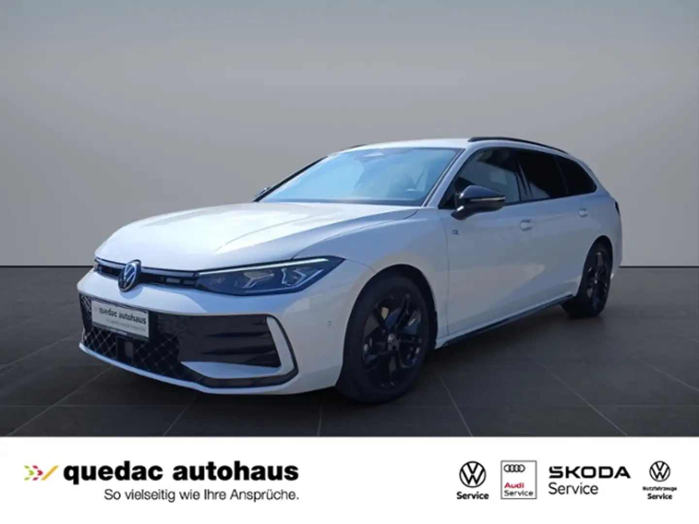 Volkswagen Passat Variant 2.0 TDI R-LINE STDHZ IQ AHK RFK Weiß - 1