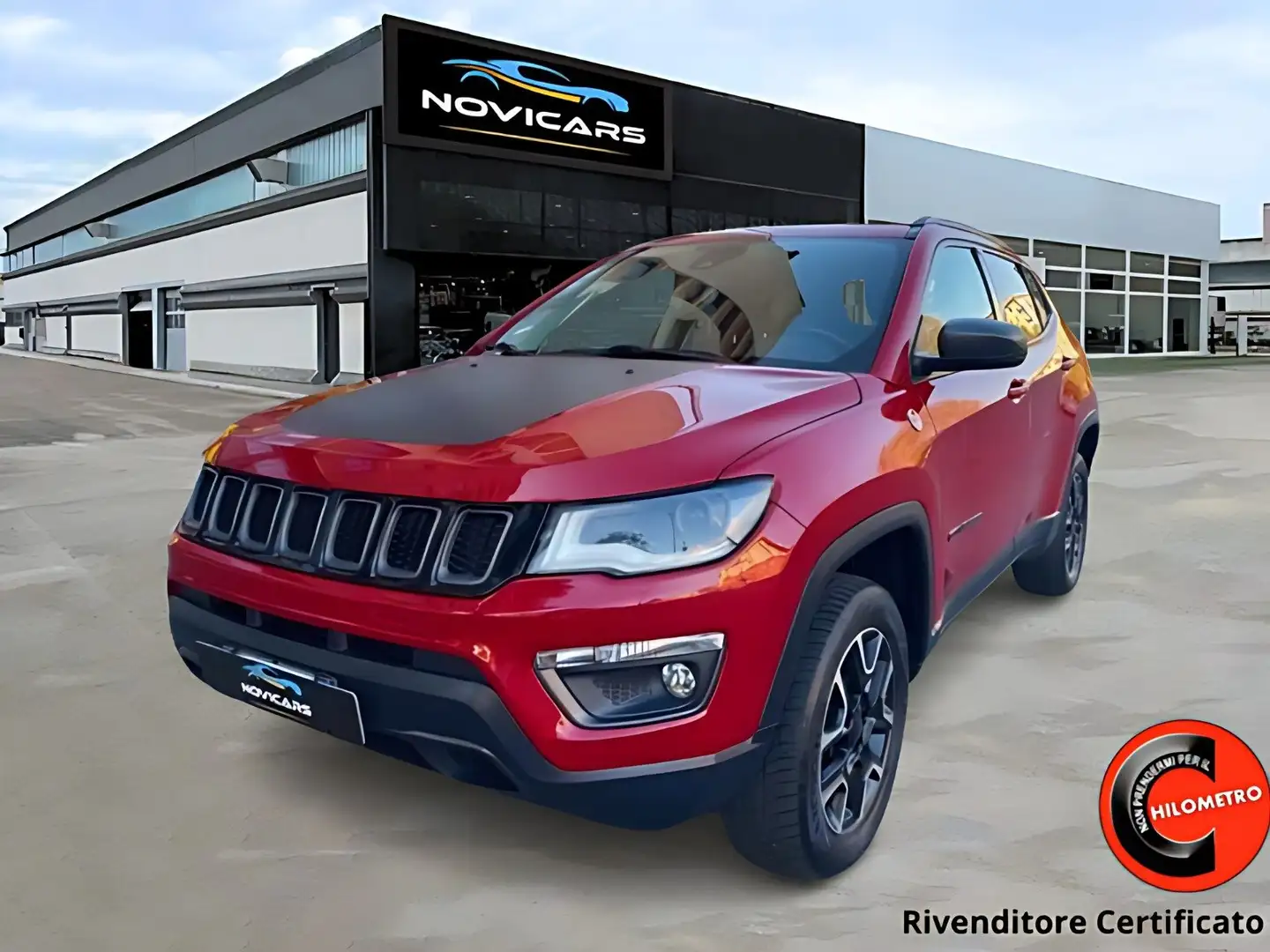 Jeep Compass Compass 2.0 mjt Trailhawk 4wd drive low 170cv auto Rosso - 1