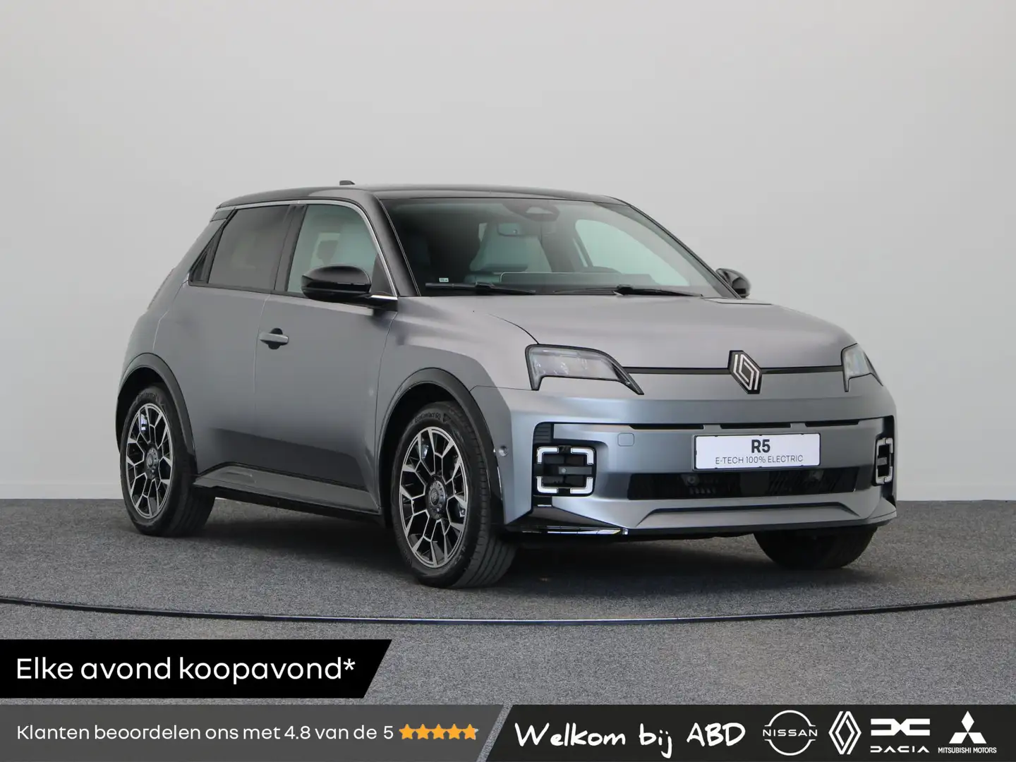 Renault R 5 comfort range Roland-Garros 52 kWh | Harman kardon Grijs - 1