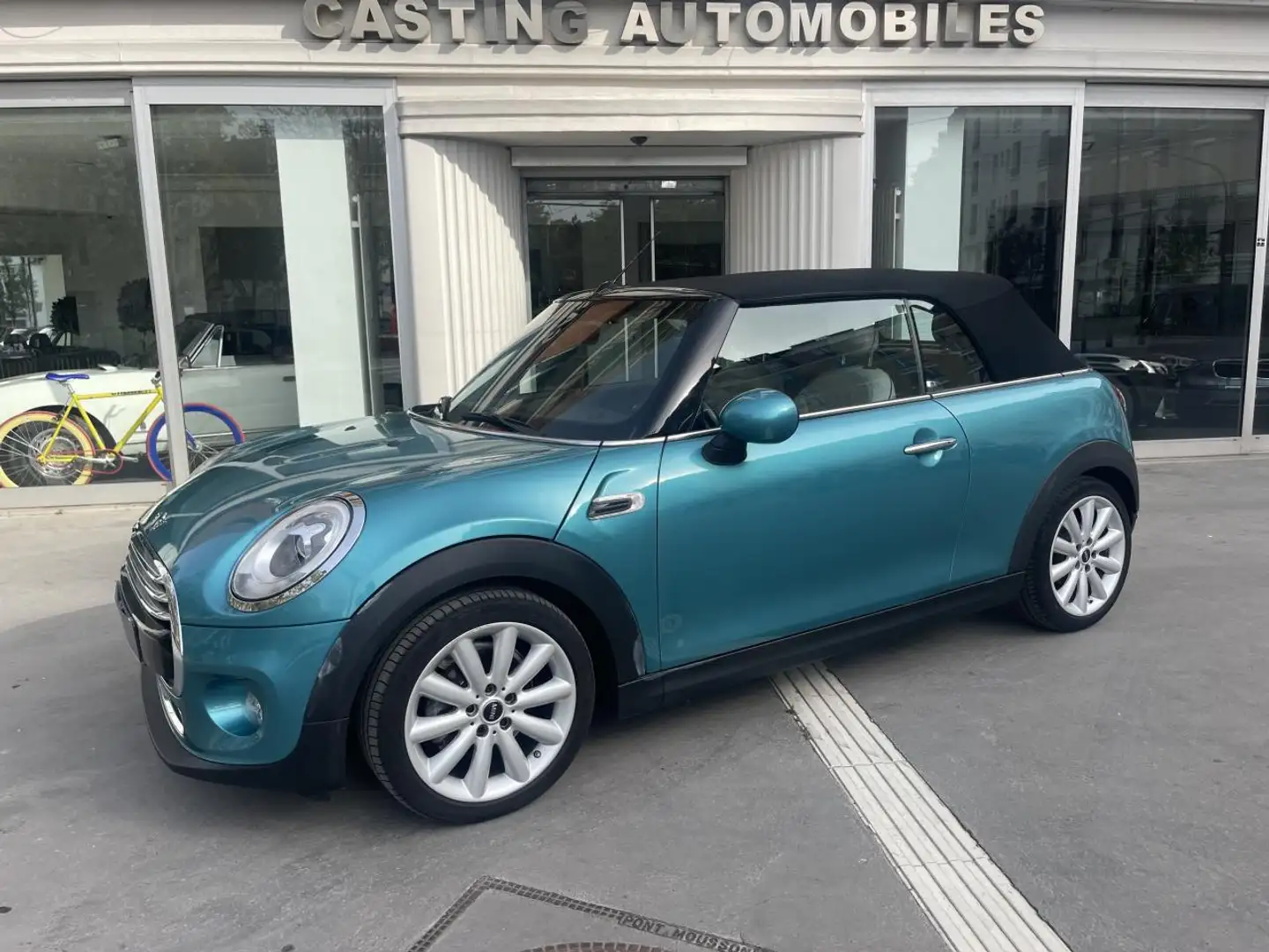 MINI Cooper E COOPER 136CH EXQUISITE BVA Blau - 2