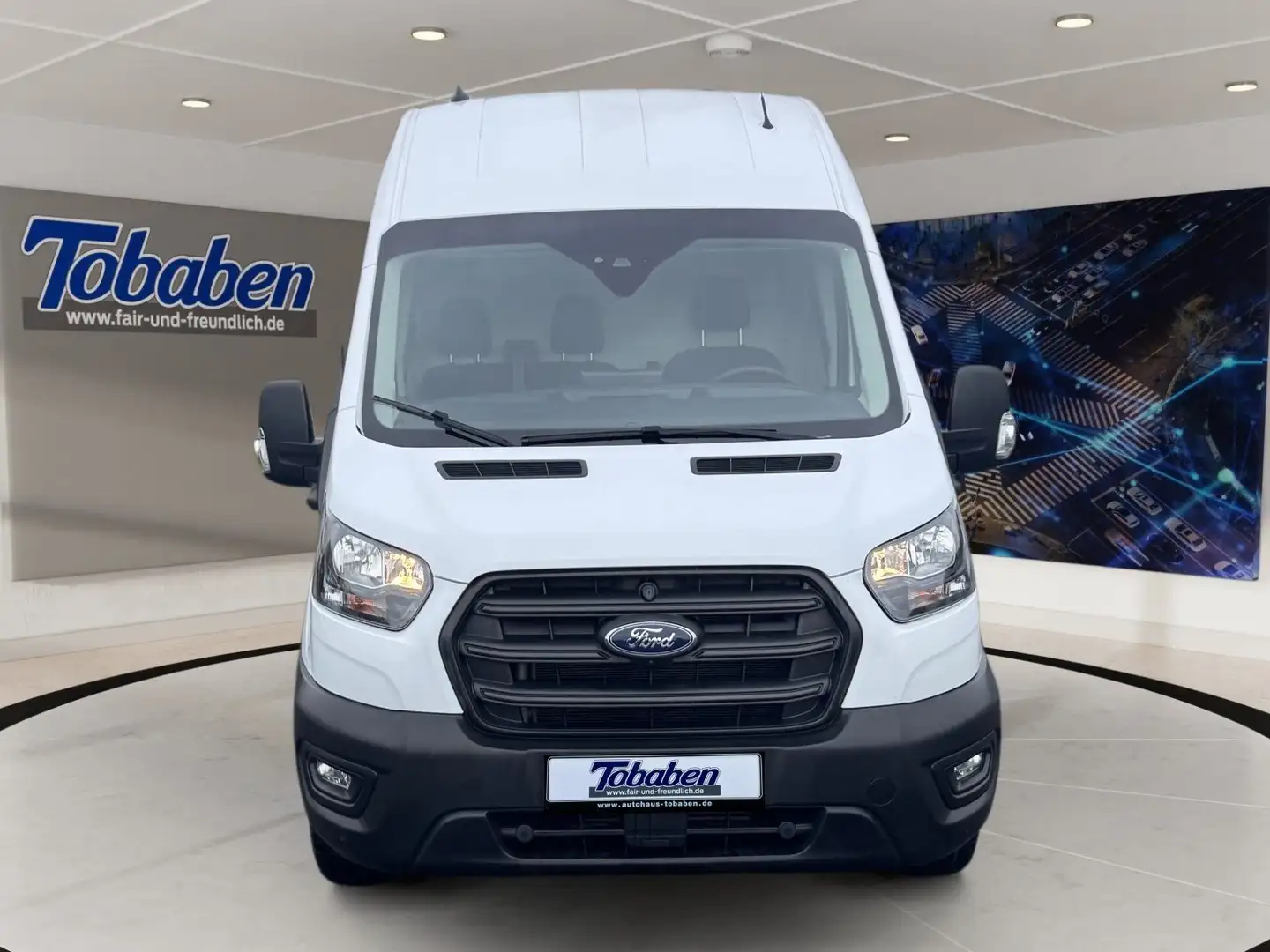 Ford Transit 350 L2 + Allwetter + ACC + Navi Weiß - 2