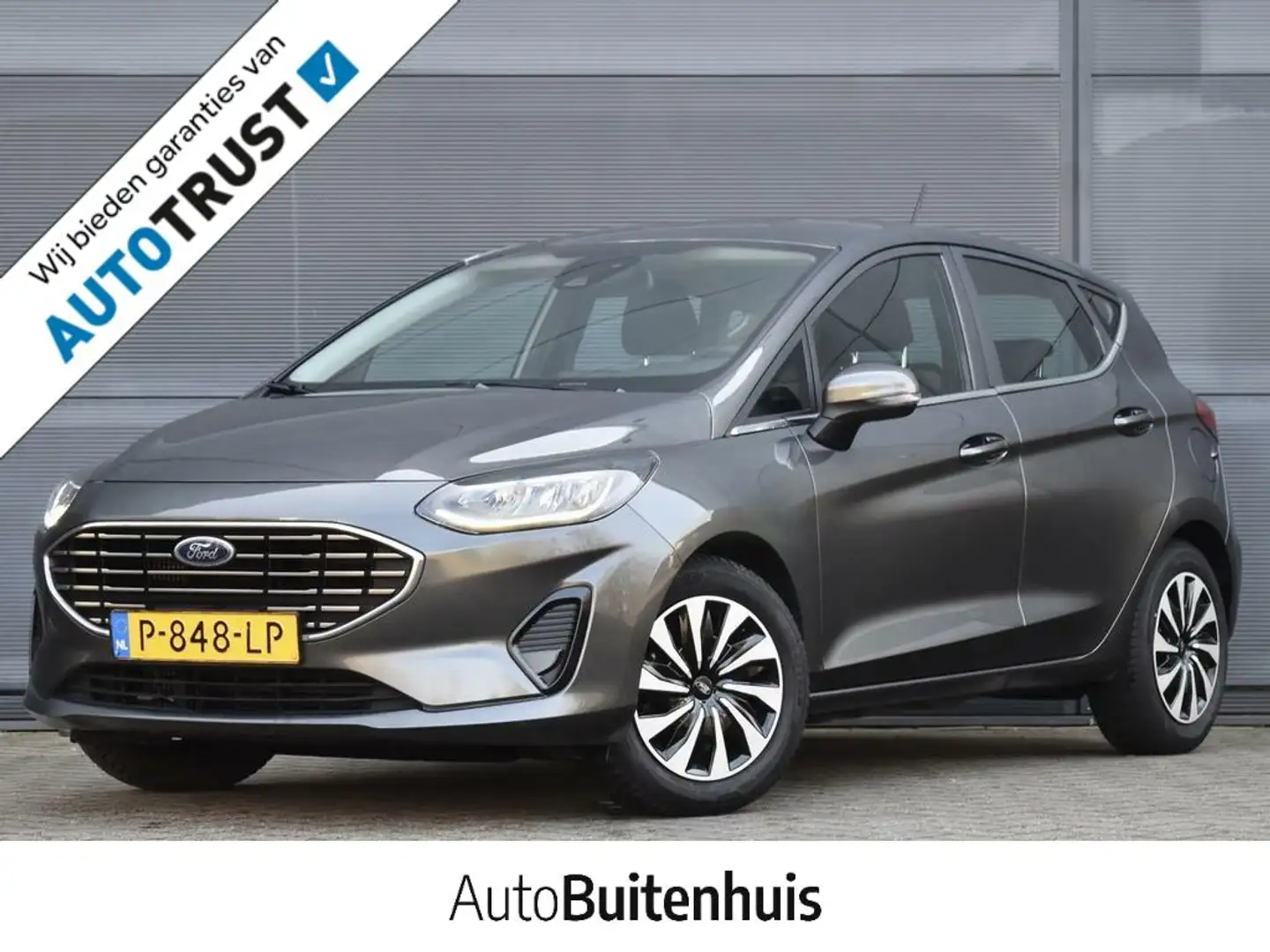 Ford Fiesta 1.0 EcoBoost Hybrid Titanium 125 PK |CLIMATE|CRUIS Grijs - 1