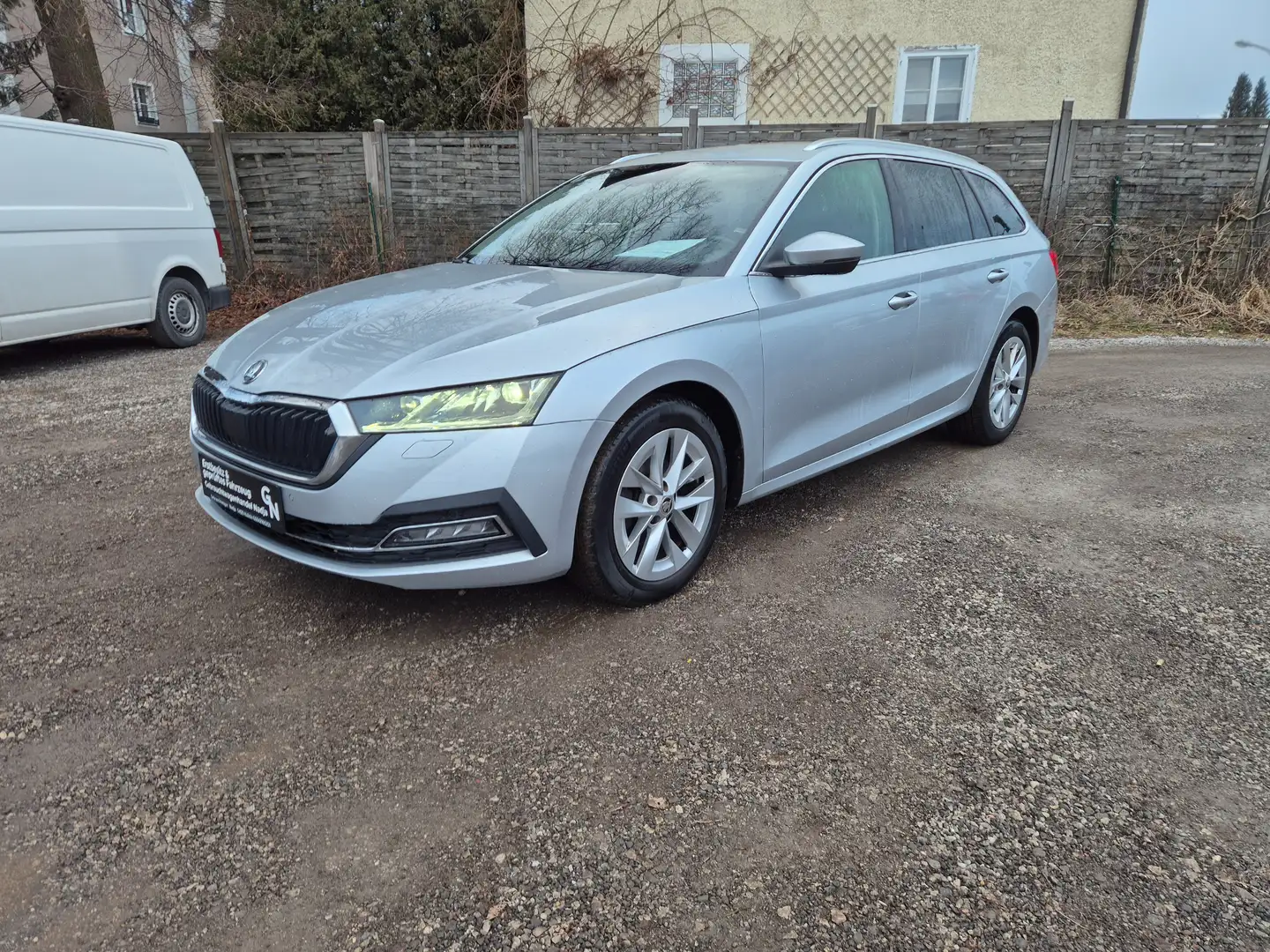Skoda Octavia Style 2,0 TDI DSG Silber - 1