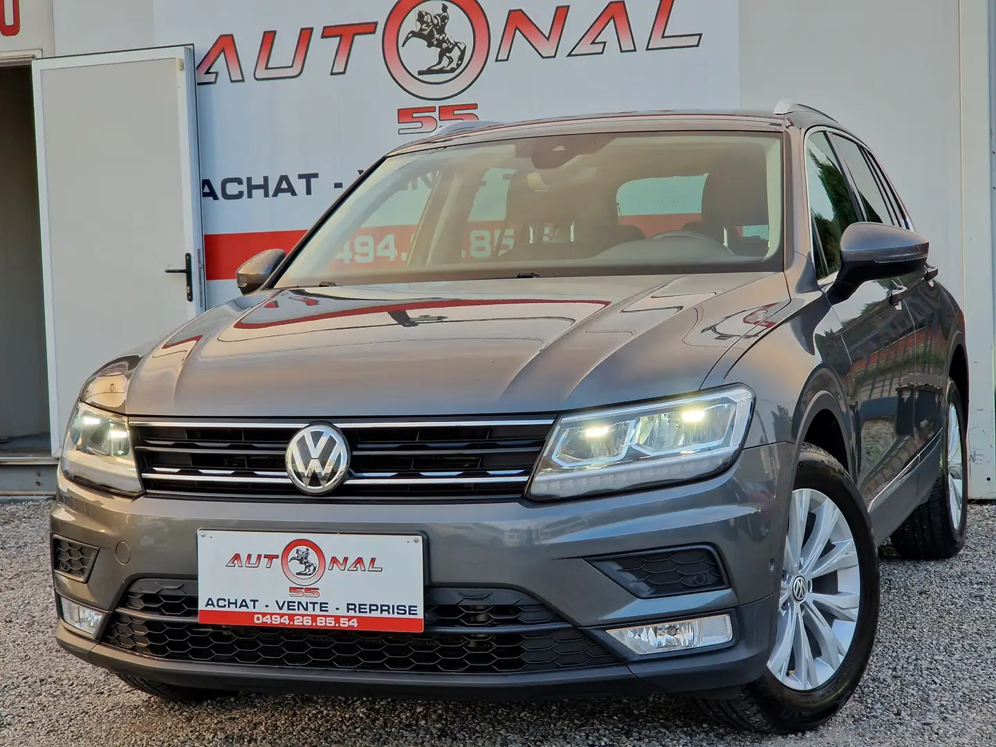 Volkswagen Tiguan 1.4 TSI DSG 150CH*CARNET*XENON LED*GPS*CAMERA*PDC Gris - 1