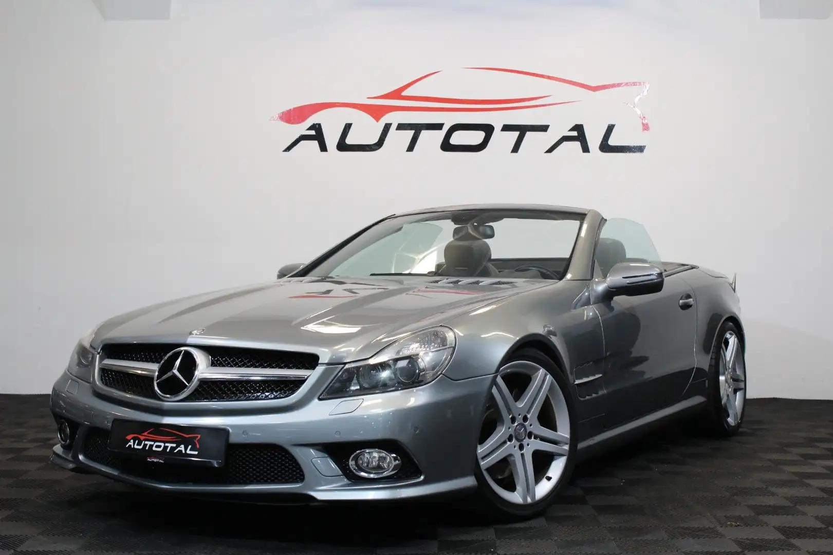 Mercedes-Benz SL 350 *Roadster*AMG*LED*Airscarf*H&K Logic7*ILS Silber - 1
