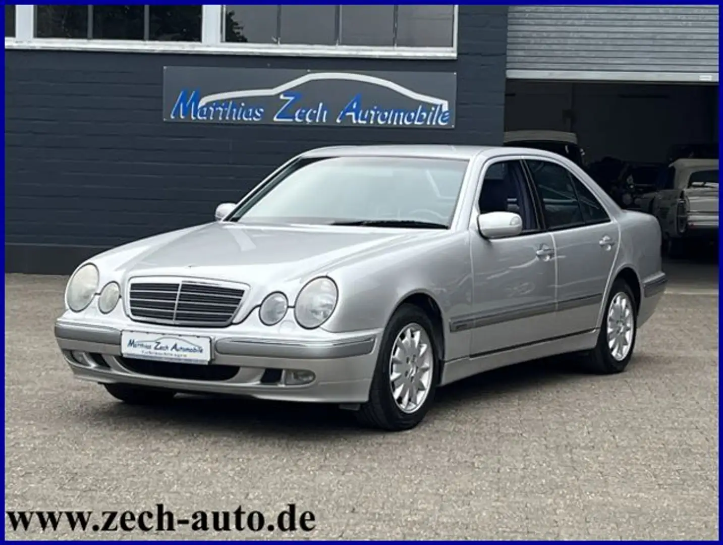 Mercedes-Benz E 200 Elegance * 107.000 KM * Youngtimer * Silber - 2