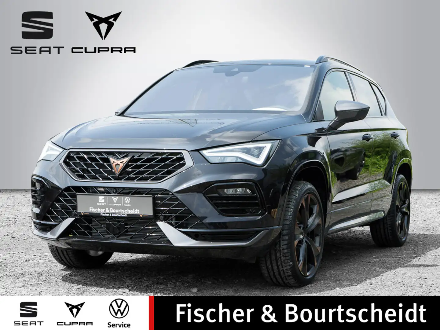 CUPRA Ateca 1.5 TSI NAVI PANO AHK KAMERA 360° LED Schwarz - 1